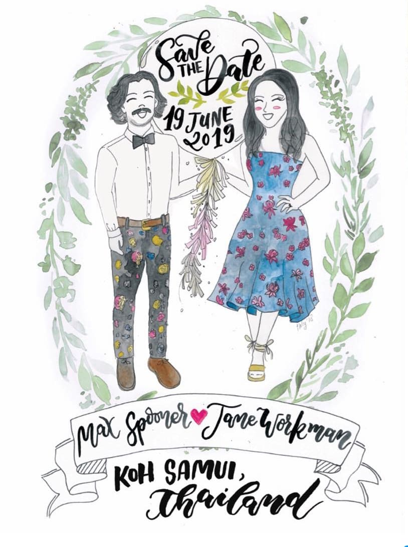 Hand-painted Custom Commissioned Portraits