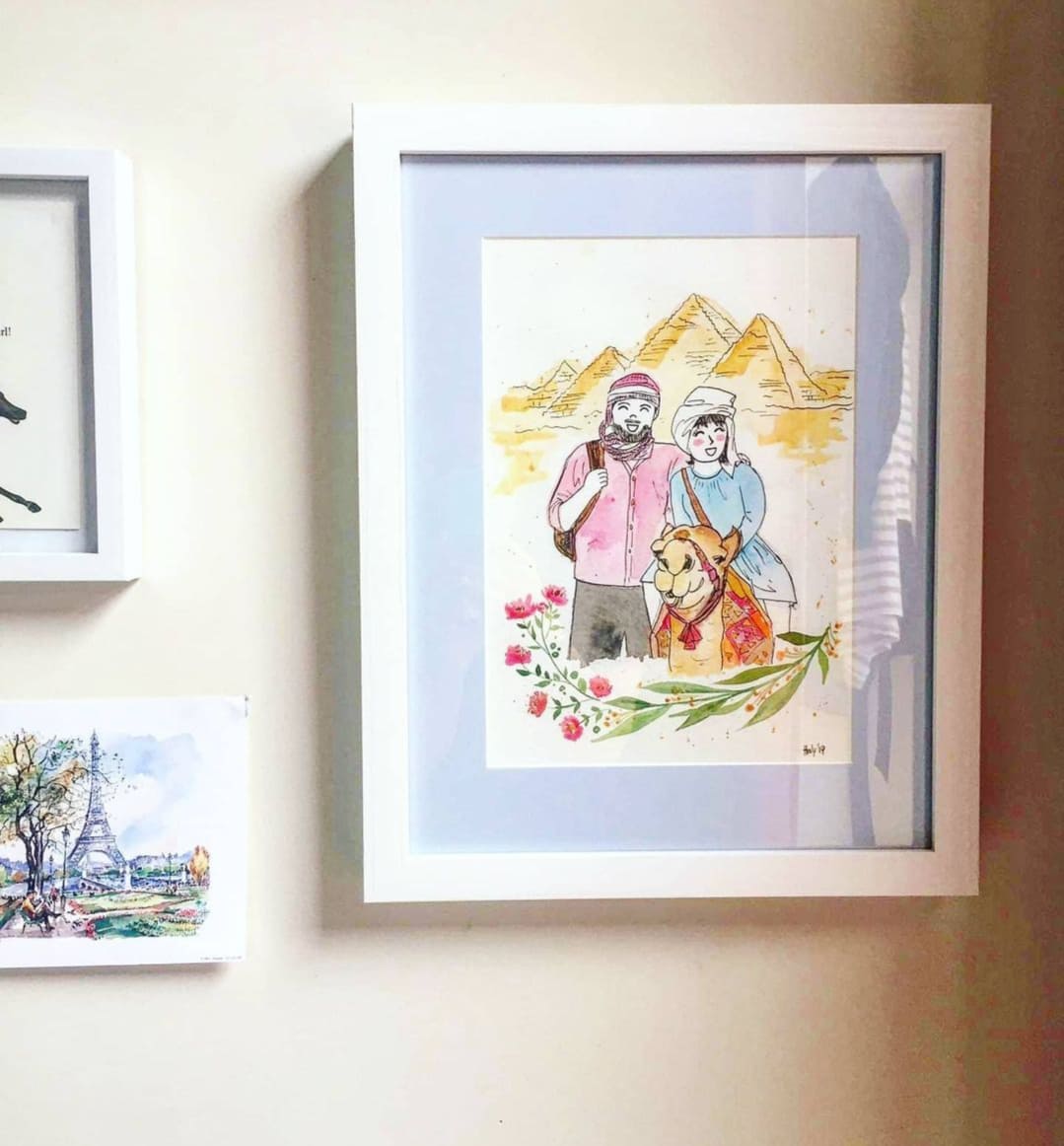 Hand-painted Custom Commissioned Portraits