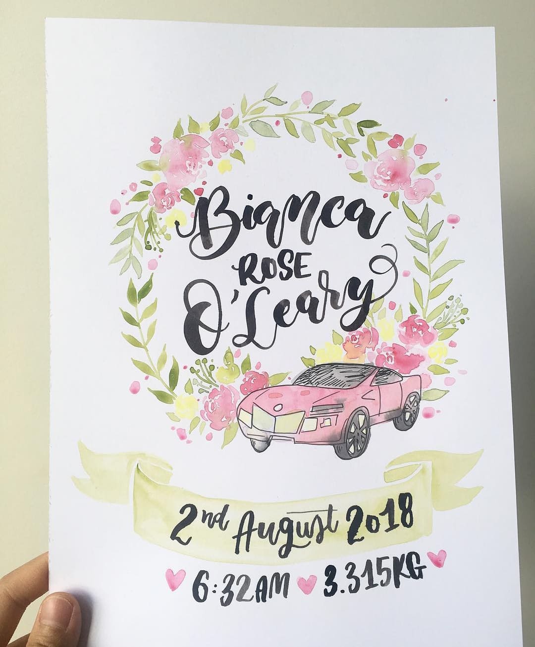 Custom Baby Print