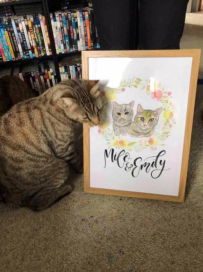 Hand-painted Custom Commissioned Portraits