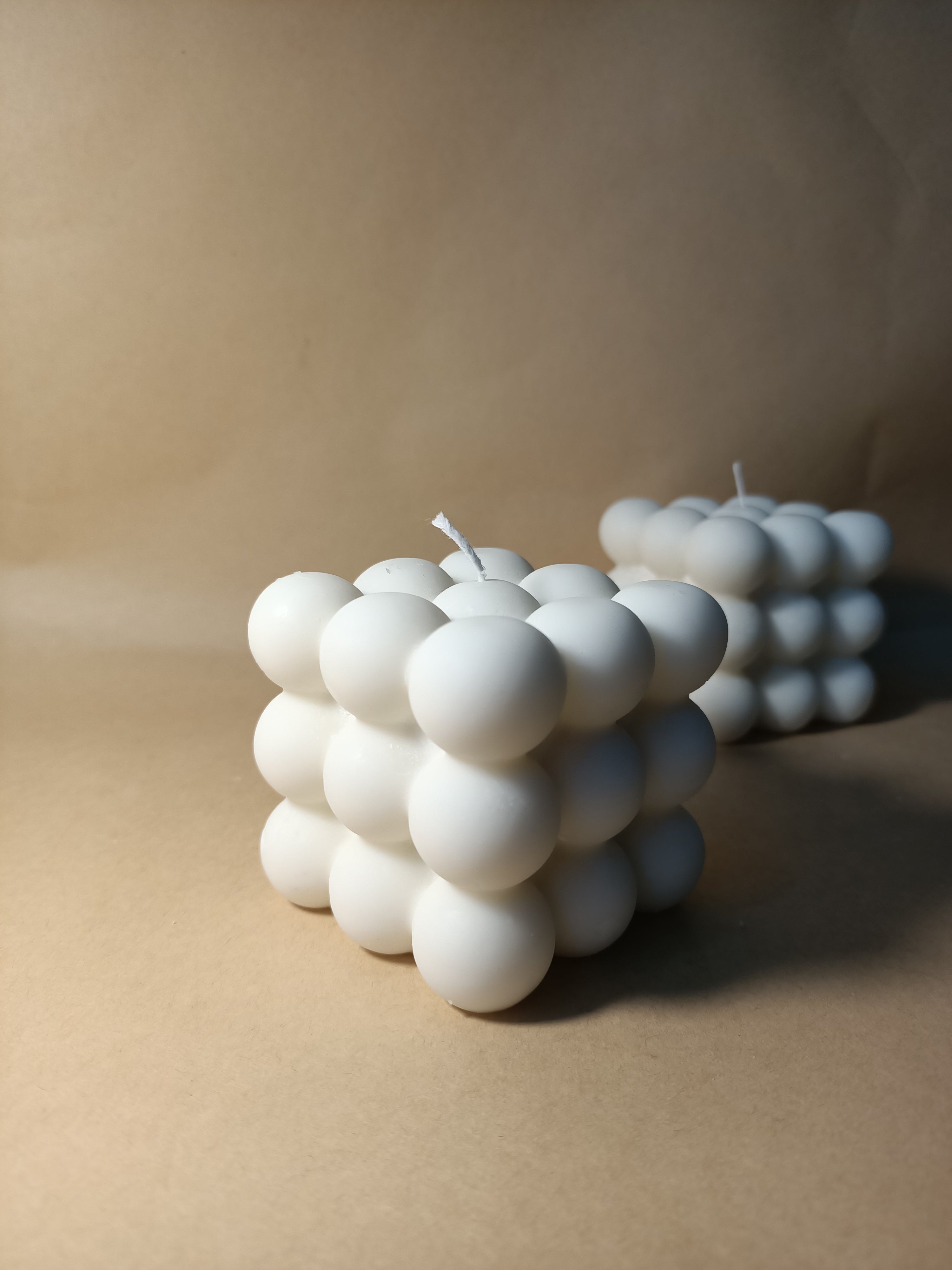 Bubble Cube Candle