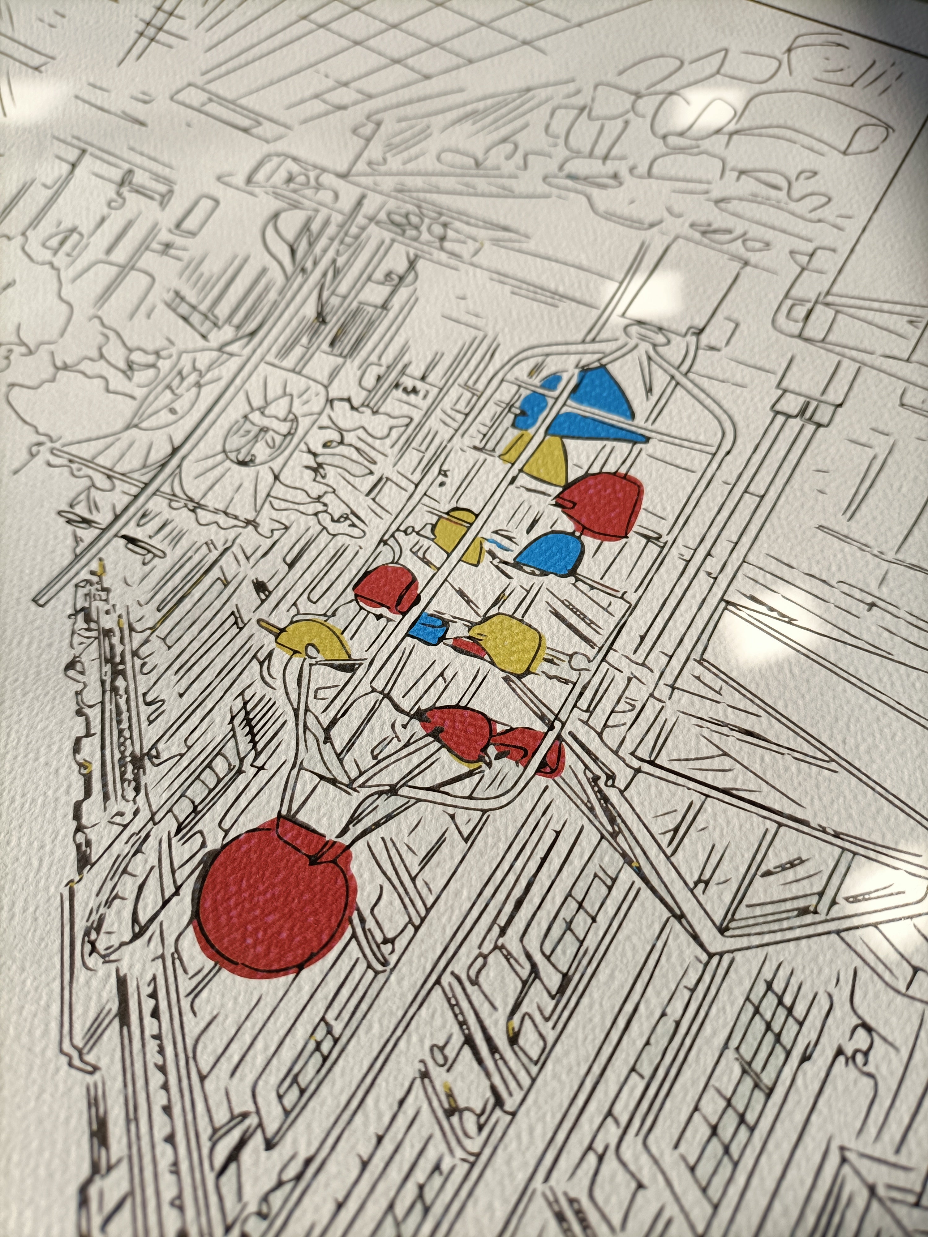 'Bucket Fountain' Art Print - LIMITED EDITION