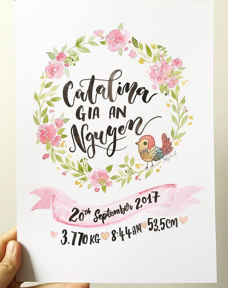 Custom Baby Print